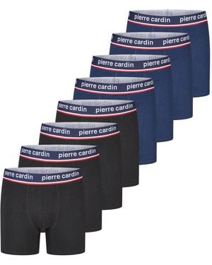 Pierre Cardin Boxershorts Herren 8Er Pack - Blau