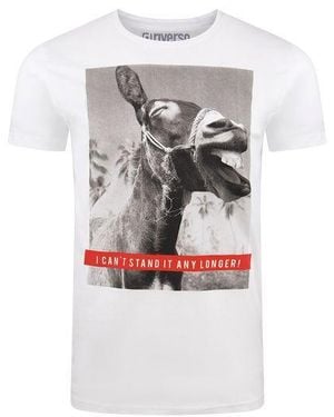 Riverso Herren T-Shirt Rivcharly Regular Fit - Grau