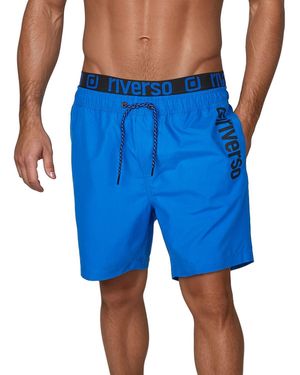 Riverso Badehose Herren Regular Fit Rivbobby - Blau