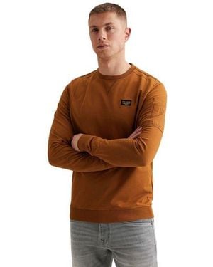 PME LEGEND Pme-Legend Herren Sweatshirt Crewneck American Classic - Braun