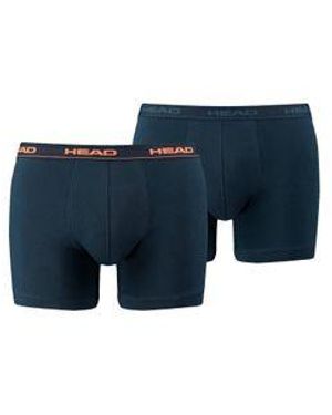 Head Herren Boxershort Basic Boxer 2Er Pack - Blau