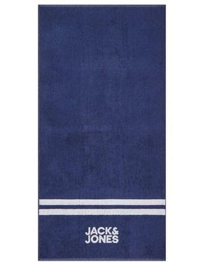 Jack & Jones Strandhandtuch Handtuch 80 X 160 Cm 100% Baumwolle Frottier Jacclub Towel - Blau