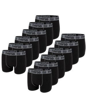 Riverso Boxershorts Herren 12Er Pack Rivole - Schwarz