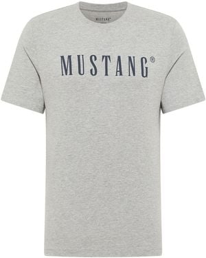 Mustang T-Shirt AUSTIN - Grau