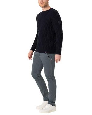Timezone Herren Chino Hose Slim Jannotz - Schwarz