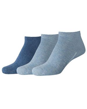 Camano Ca-Soft Sneaker Socken 3Er Pack - Blau
