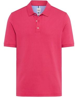 Brax Herren Poloshirt Pete - Pink