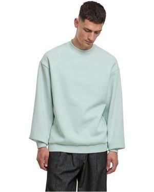 Urban Classics Herren Sweatshirt Fluffy - Grün