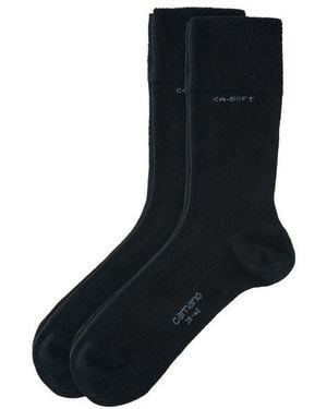 Camano Socken Ca-Soft Tex Wool 2Er Pack - Schwarz
