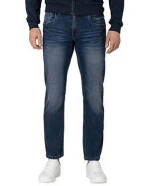 Timezone Herren Jeans Regular Gerrittz - Blau