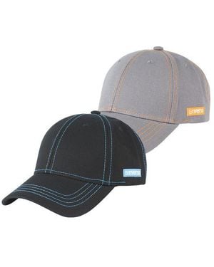 Riverso Herren Cap Rivnoel Baseballcap 2Er Pack - Grau