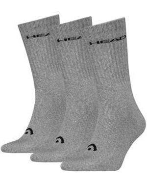 Head Sportsocken Elements All Sports Crew 3Er Pack - Grau