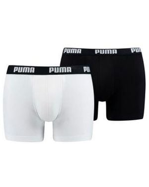 PUMA Herren Boxershort Basic Boxer - Schwarz