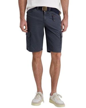 Timezone Herren Cargo Bermuda Shorts Regular Rykertz Short Mid Waist Regular Fit - Blau