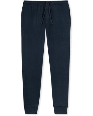 Schiesser Loungehose Mix & Relax - Blau