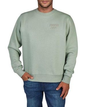 Riverso Pullover Herren Mit Druck Rivjamie Regular Fit - Grün