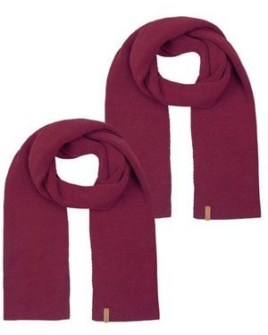 Riverso Herren Schal Rivliam 2Er Pack - Lila