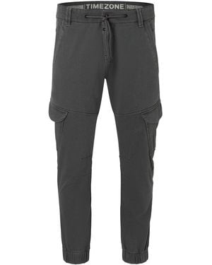 Timezone Cargo Hose REGULAR BROOKLYNTZ - Grau