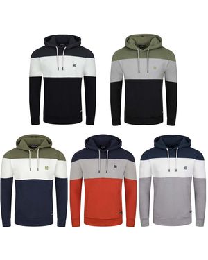 Riverso Hoodie Herren Rivremo Regular Fit - Schwarz