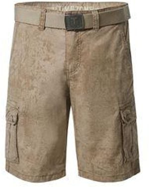 Timezone Herren Cargo Shorts Regular Maguiretz Short Mid Waist Regular Fit - Grau