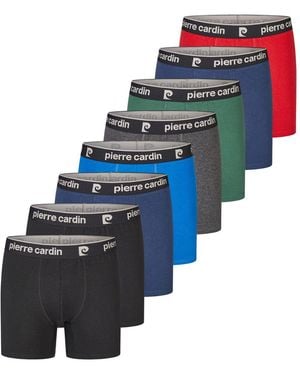 Pierre Cardin Boxershorts Herren 8Er Pack - Blau