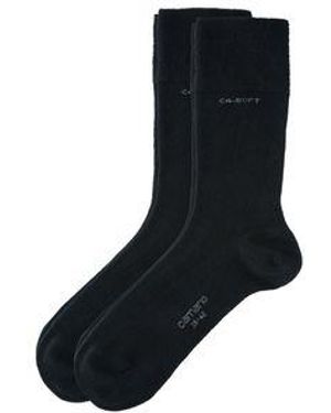 Camano Socken Ca-Soft Tex Wool 2Er Pack - Schwarz