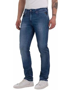 Replay Jeans GROVER Straight Fit - Blau
