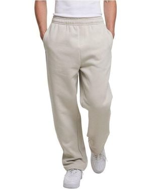 Urban Classics Herren Jogginghose Fluffy Trackpants - Grau