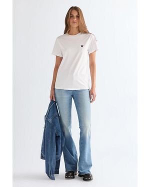 Wrangler Montana Flare American Blue - Blauw
