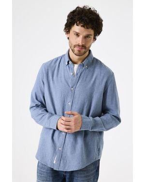 Garcia Overhemd Licht - Blauw