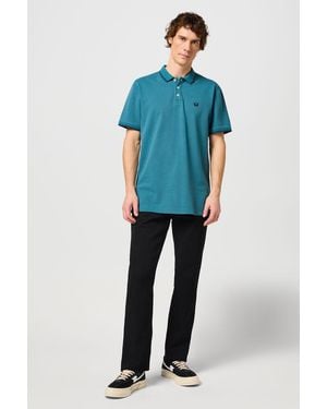 Wrangler Texas Regular Fit Stretch Black Overdye - Zwart