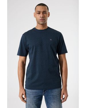 Garcia T-shirt Donker - Blauw