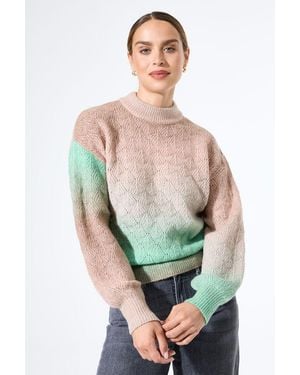 Garcia Trui Met Patroon - Groen
