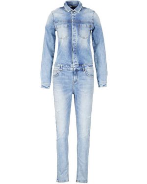 LTB Denim Jumpsuit Reeta Wash - Blauw