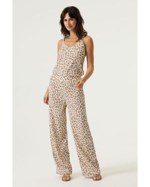 Garcia Singlet Met Print - Naturel