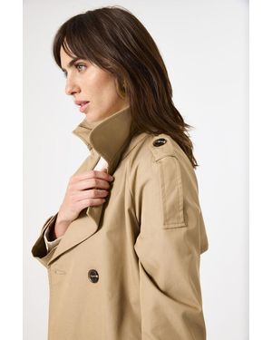 Garcia Trenchcoat Beige - Naturel