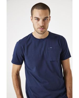 Garcia T-shirt Donker - Blauw