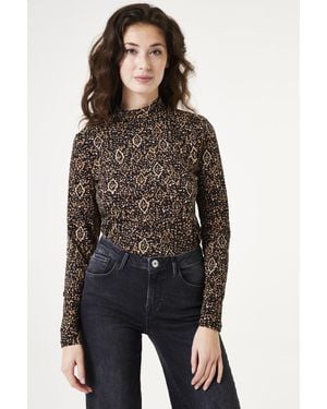 Garcia Longsleeve Met Print - Bruin