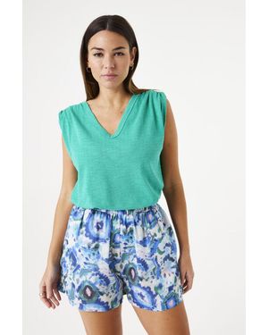 Garcia Top - Blauw