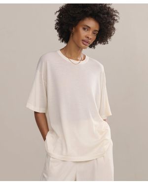 Jenni Kayne Merino T-Shirt - Natural