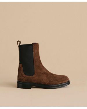 Jenni Kayne Suede Alden Boot - Black