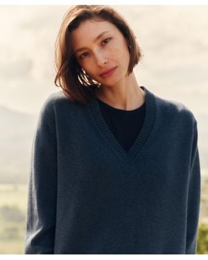 Jenni Kayne Simone V-Neck - Blue