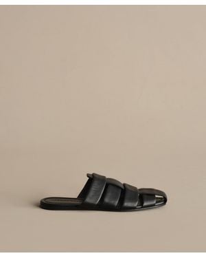 Jenni Kayne Leather Camilla Mule - Black