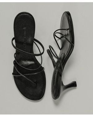 Jenni Kayne Eve Heeled Sandal - Gray