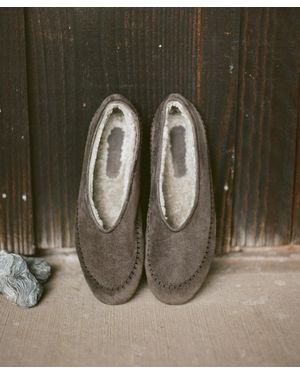 Jenni Kayne Ember Shearling Flat - Green