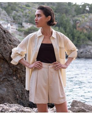 Jenni Kayne Pierce Shirt - Gray