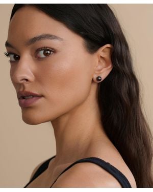 Jenni Kayne Medium Loren Pearl Studs - Black