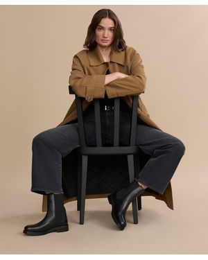 Jenni Kayne Leather Alden Boot - Black