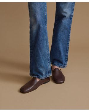 Jenni Kayne Leather Vale Loafer - Blue