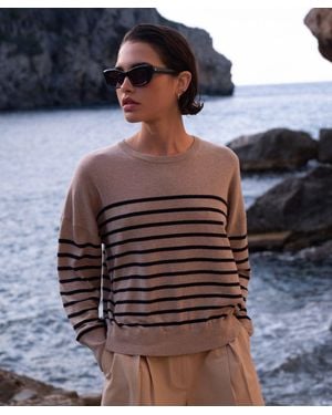 Jenni Kayne Avery Crewneck Top - Blue